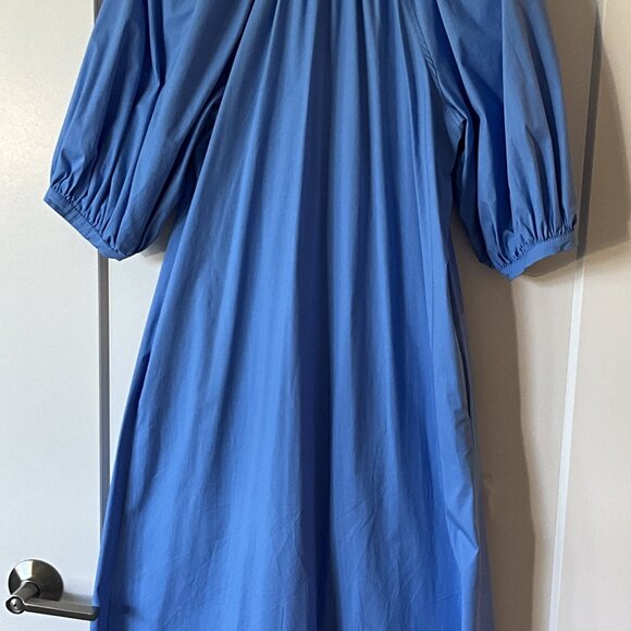 Staud Cotton Poplin Midi Button down dress - Picture 4 of 5